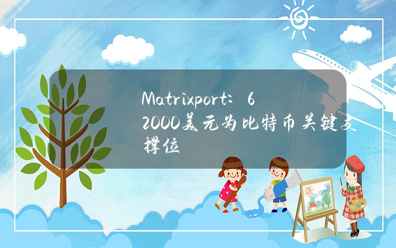 Matrixport：62000美元为比特币关键支撑位